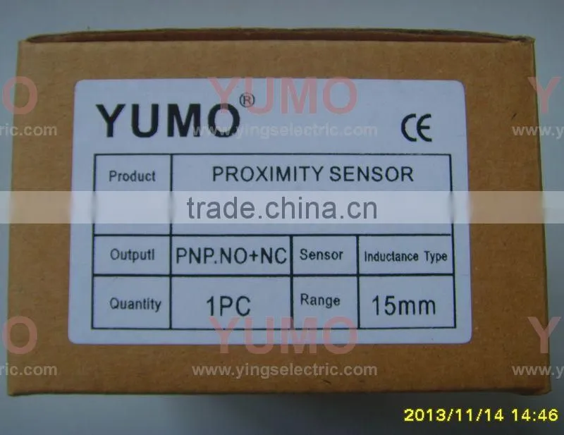 YUMO LM30 PNP NO NC range 15mm Inductive proximity sensor LM30-3015PC