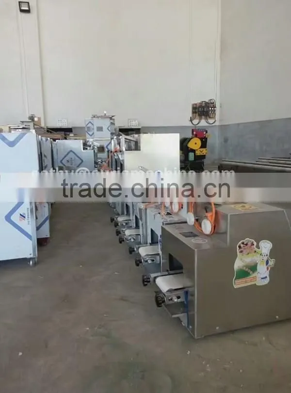 Full automatic india small samosa pasty sheet wrapper making machine