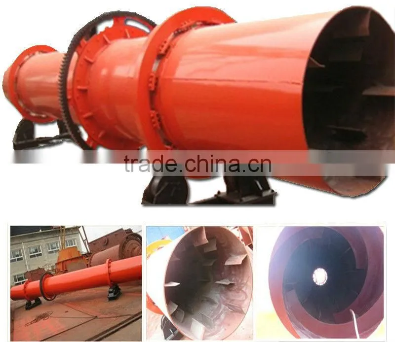 China Famous Brand Slag Rotary Dryer Machine