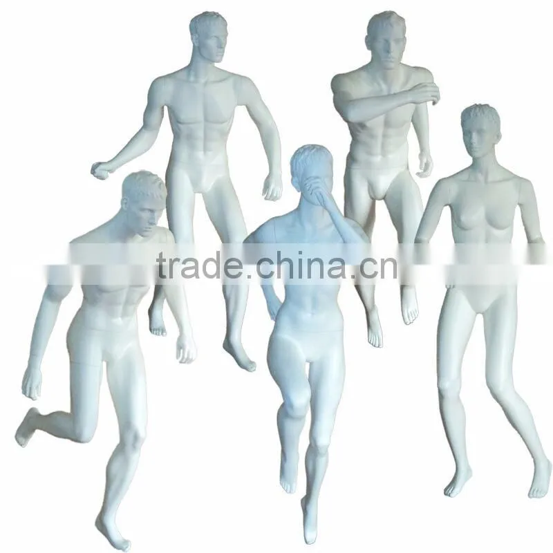sports mannequin outdoor running mannequin