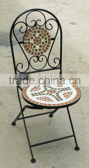 Deluxe mosaic bistro set