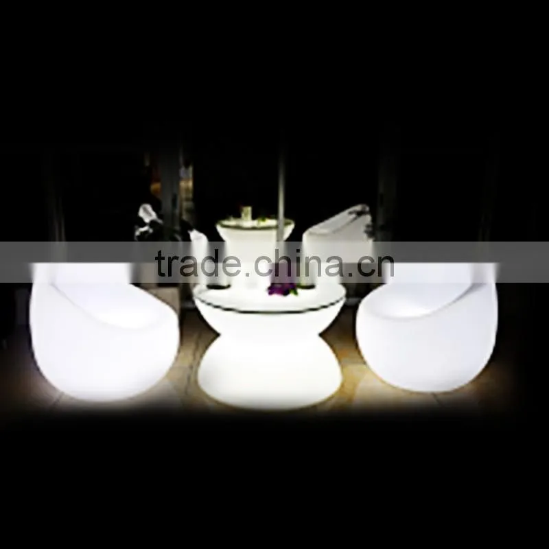 colour changing led table for bar,led party chair,led furniture