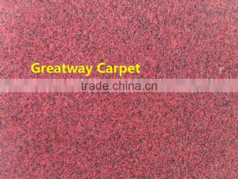 carpet with resin backing Needle Punch Brush Track carpet