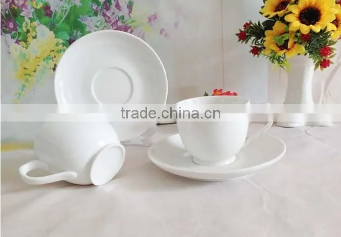 Haonai Good quality color glazed sublimation coffee tea cup mug set