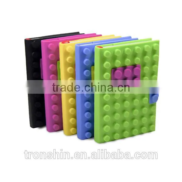 Promotional Items Flexible Colorful Decorative Silicone Notebook Covers with Factory Price