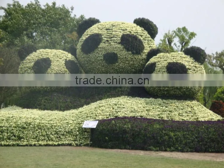 factory artificial grass topiary china/manufacture fake grass animal