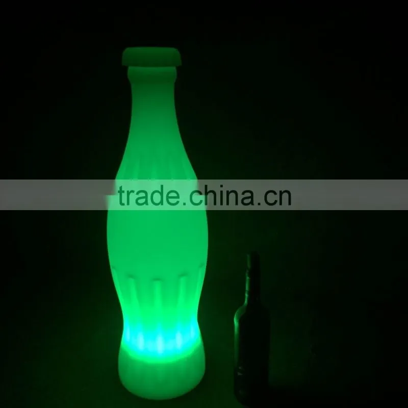christmas decorations led illuminated bottle / decorative bottle shaped light