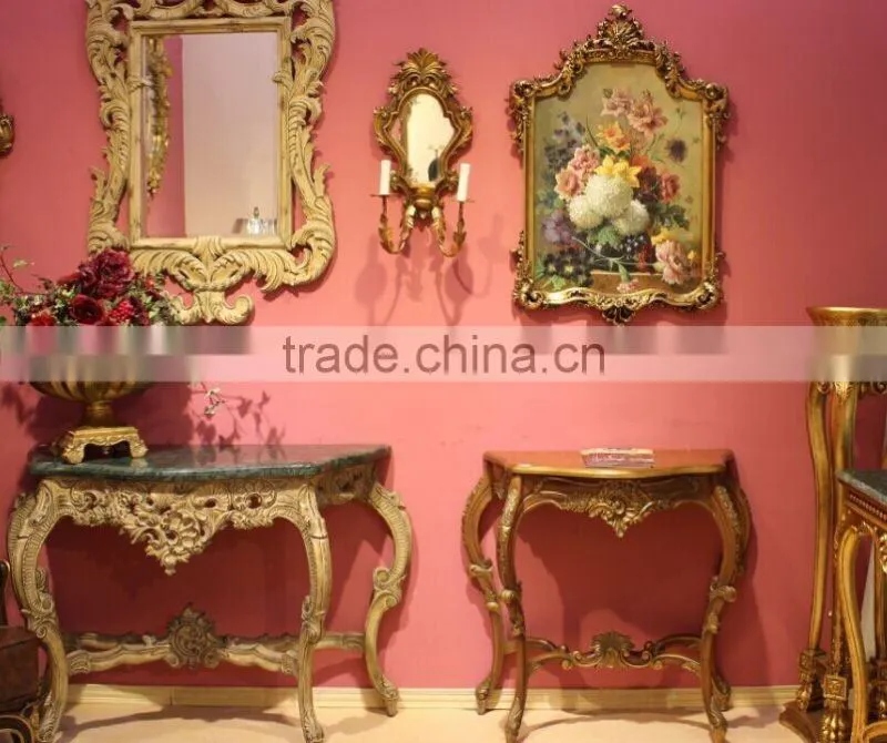 China supplier handmade french antique picture frame/oil painting frame