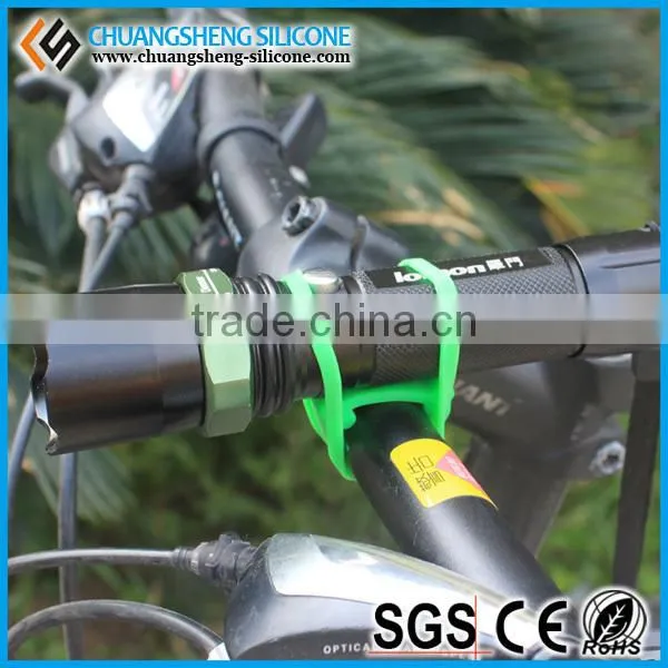 bicycle tie manufactory, Multifunction Silicone bicycle tie strap, bicycle tie band with high quality