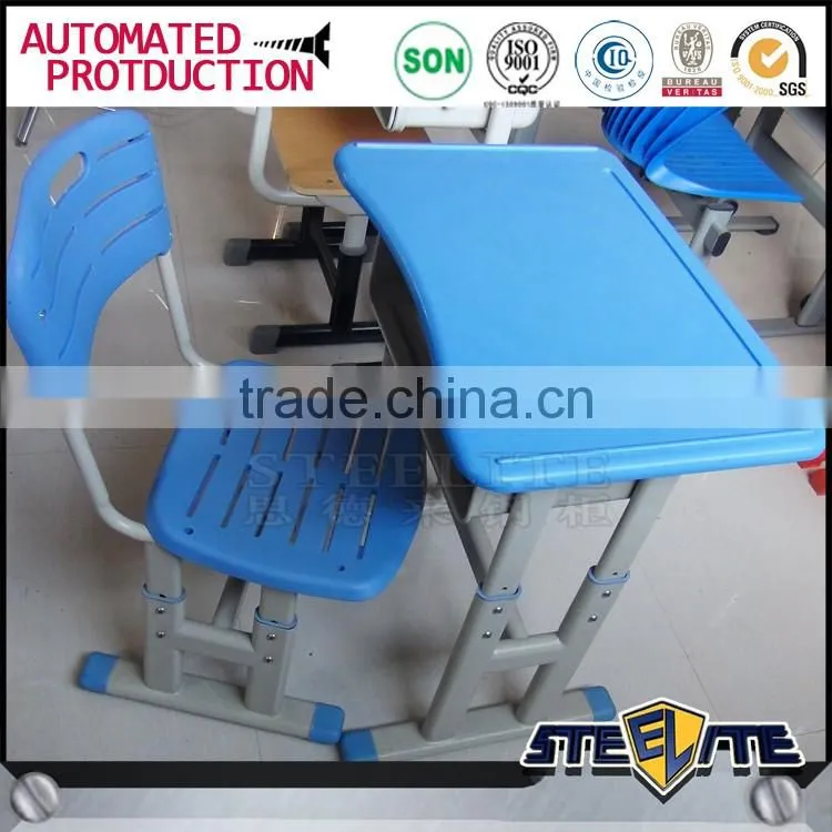 Kids furniture wholesale single student desk and chair