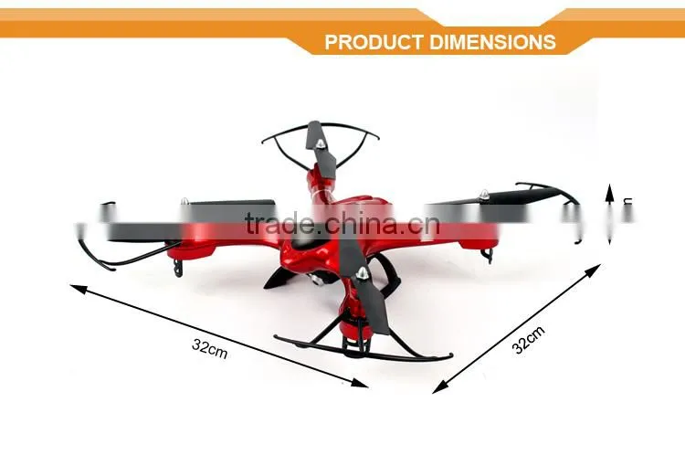 New arrivals 2016!2.4G 6-axle drones with hd camera and gps r44 helicopter VS syma x8w