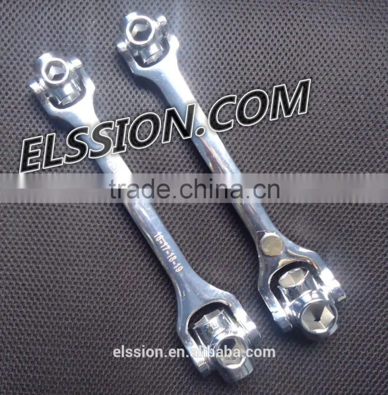 High quality 8 in 1 Dog Bone Socket Wrench with Magnetism