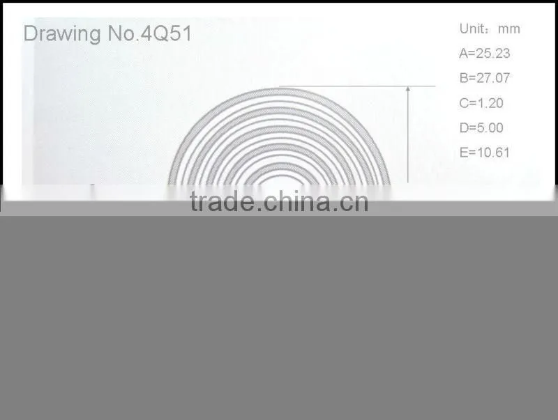 Boton Bi metal Spiral 4Q51