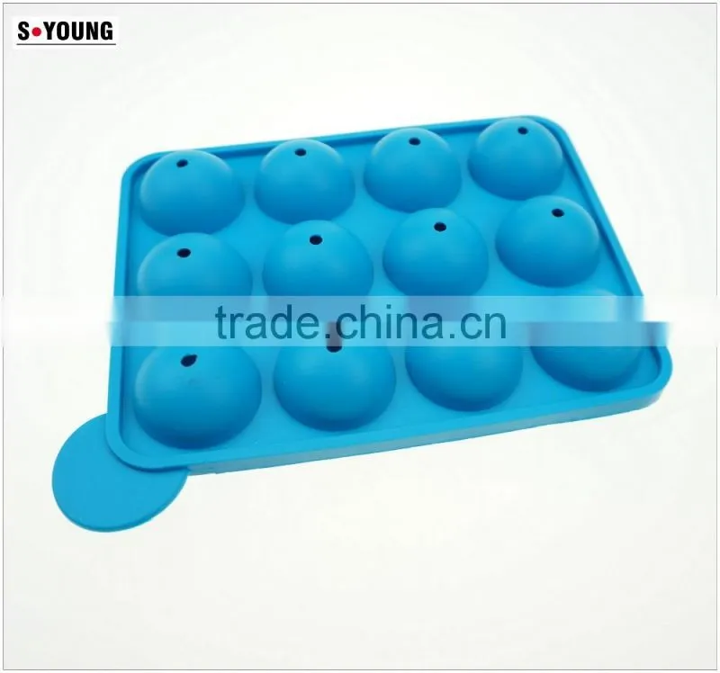 11049 Silicone Lollipop Party ice ball Baking candy Mold