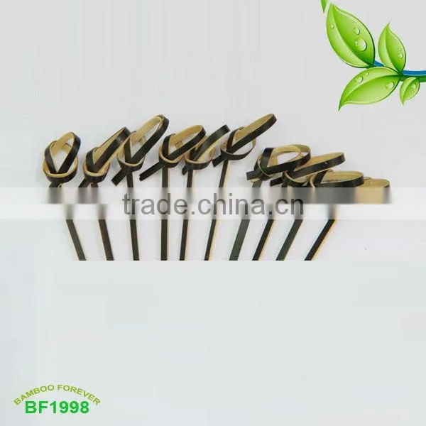 bamboo knot picks with color