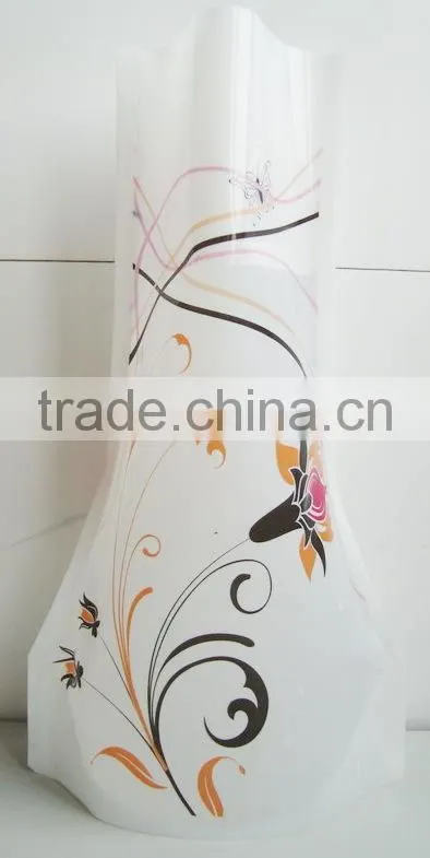 PET disposable plastic flower vase