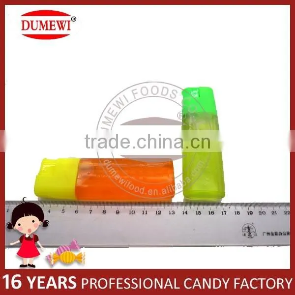 Fruit Flavor Lighter Shape Funny Spray Liquid Candy