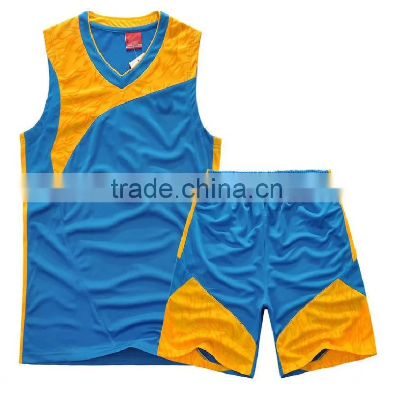 cheap basketball uniform with grade original quality