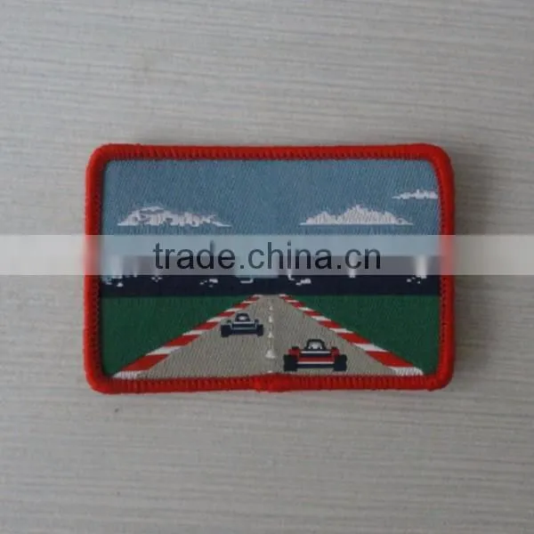 China direct factory wholesale fashion woven patch for garments