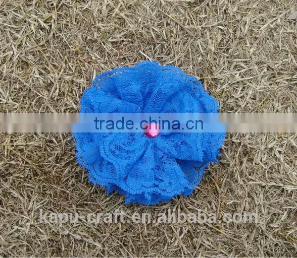 Hot sale plastic crystal flower headband for sale