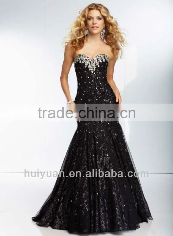 2014 Fit and Flare Sweetheart Evening Dresses Made In China