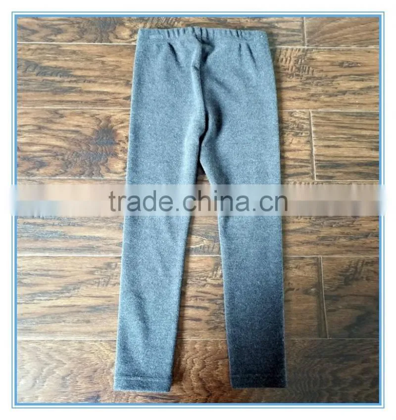 New products 2016 winter thick leggings kids cotton pants, babt girls cotton trousers leggings, child pants