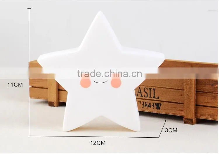 Hot sale ins sun moon star cloud led night light for kids noverty lamp