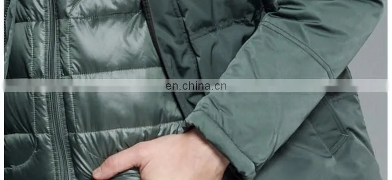 Waterproof men puffer jacket duck down Jacket