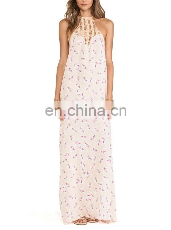 CHEFON Fashion rayon nice maxi dresses