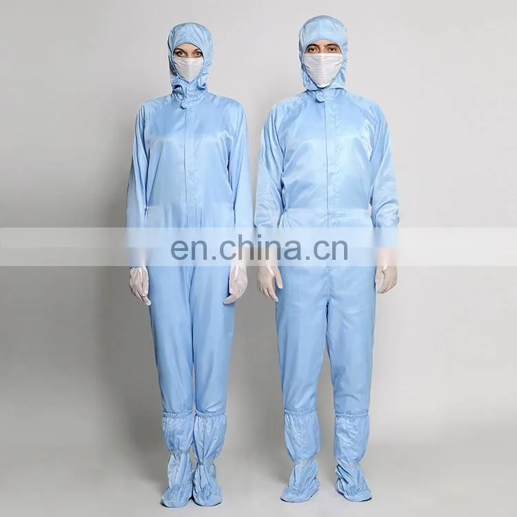 protective clothing cleanroom hood jumpsuit