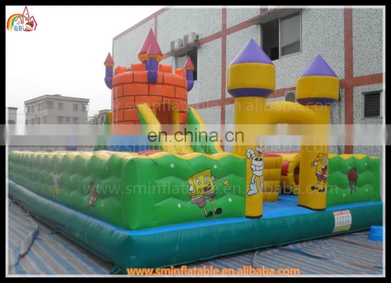 Inflatable funcity, inflatable amusement park, combo obstacle course for sale