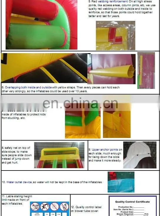 high quality cheap commercial grade indoor clown Inflatable bouncer for kids