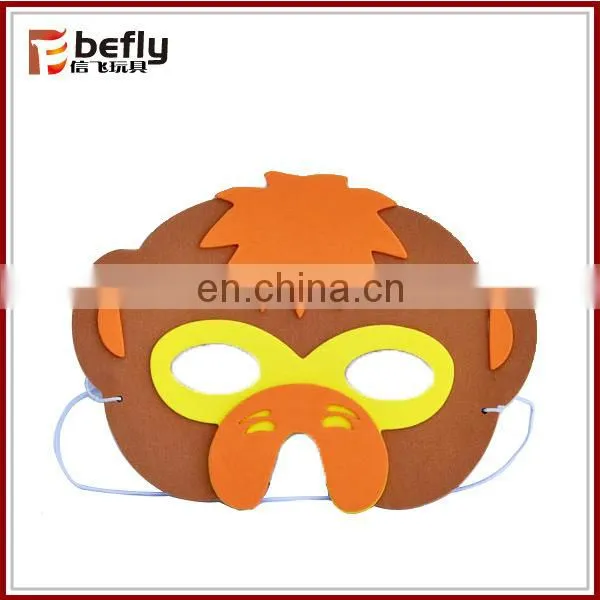 3D party face EVA animal mask for kid