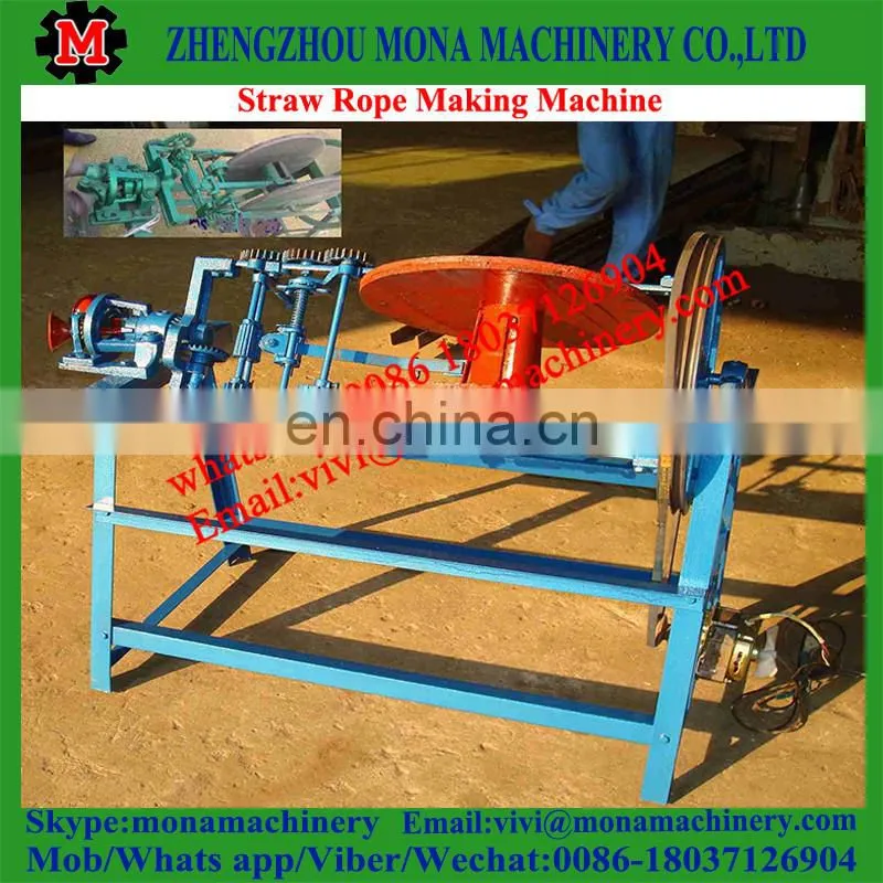 Wholesale straw rope making machine /knitting machine/weaving machine