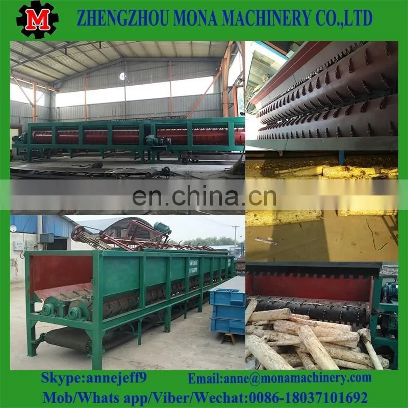 Widely used in forest wood debarker/ wood logs debarking machine