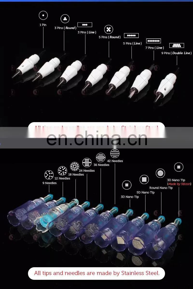 Permanent Eyebrows Make Up Tattoo Machine MTS Tattoo Gun Artmex V8