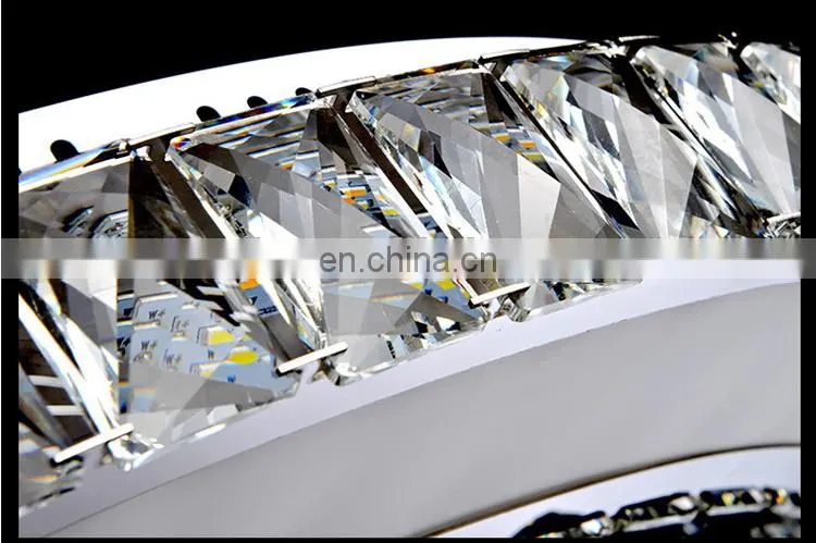 Led ceiling lamp fashion crystal ceiling lamp stainless steel creative led lightings