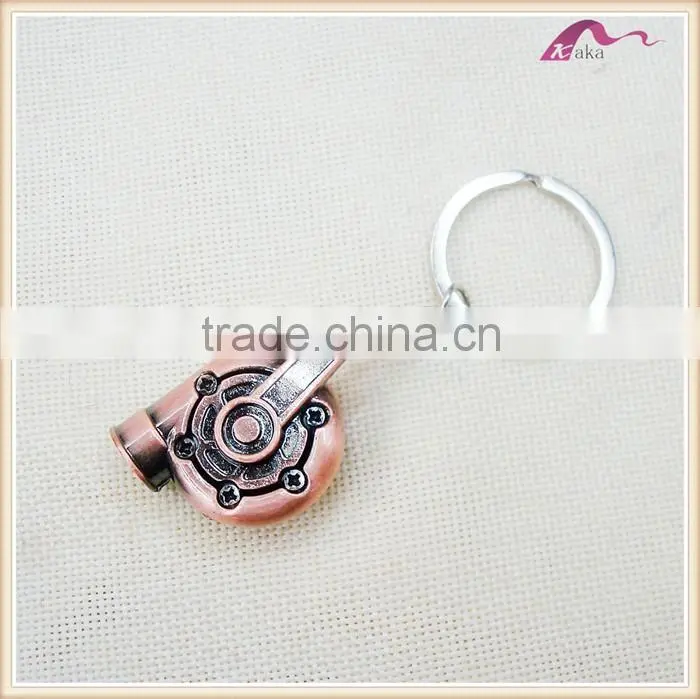 Unique Custom Metal Whistle Shape Keychain Decorations