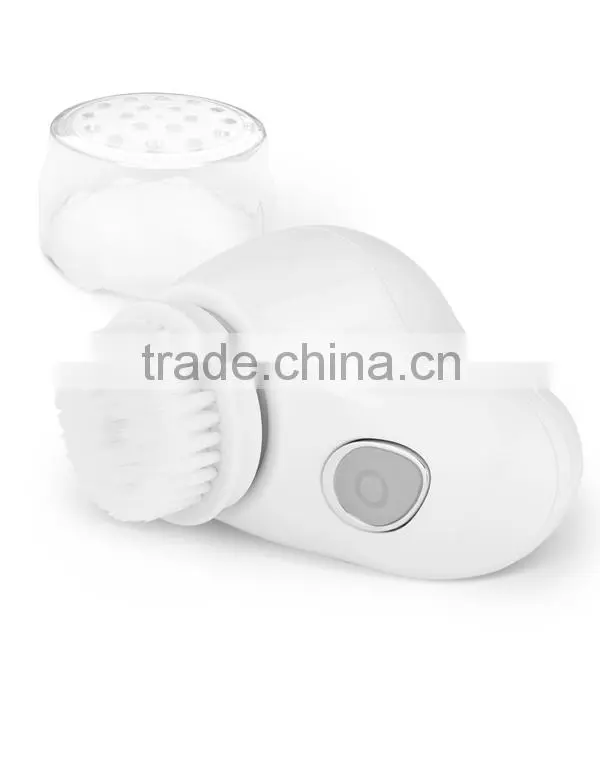silicone facial cleansing brush
