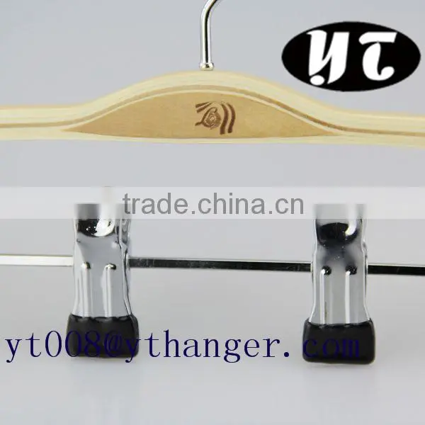 used wood pants hanger fashion clothes plywood hanger