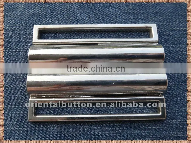 2012 high end and quality shining metal belt buckle buttons for garments
