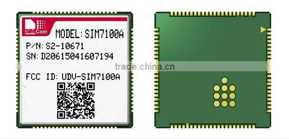 SIM7100A 4GModule Multi band LTE/WCDMA/GNSS/HSPA new and original