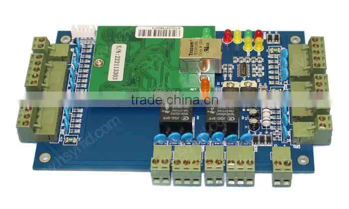 Factory direct TCP/IP door access control board for 2 doors network access control