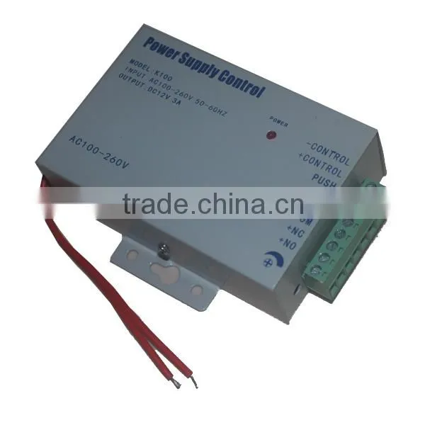 China supplier 3a 12v small size easy use power supply control for access control system