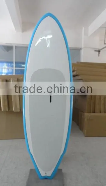 8'5" Blue Epoxy Fiberglass Stand up paddle boards with EPS foam core SUP board