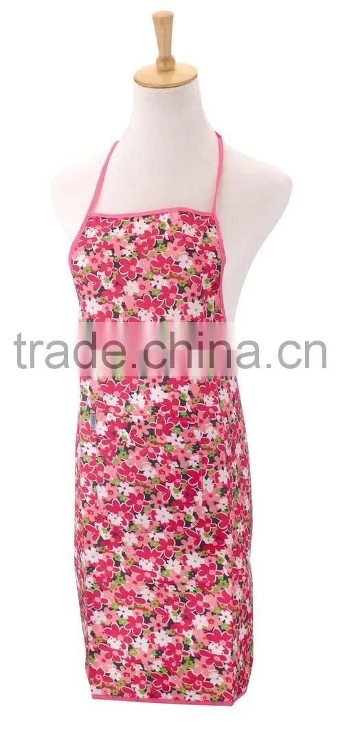 Callia 2015 fashion apron cotton / waterproof/ CPE/Polyester