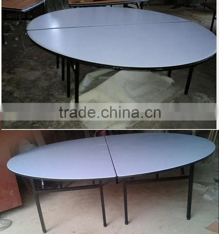 Folding Round Wooden Wedding Table