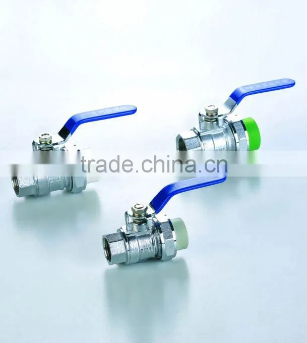 high quality ppr female union ball valve