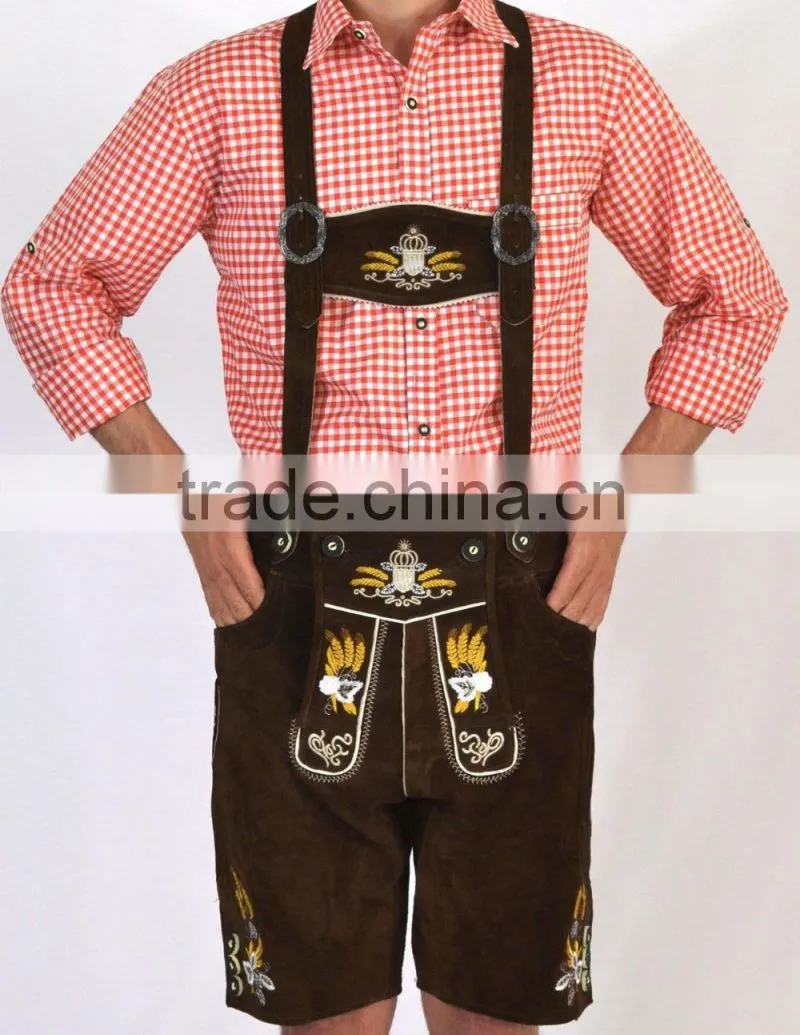 Mens Short length LEDERHOSEN