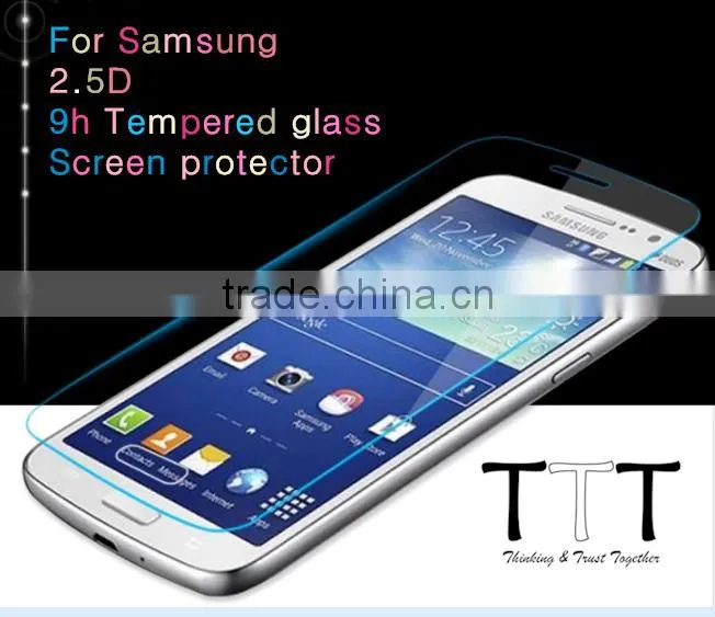 Trade assurance ! 0.26mm 9H Anti-Shock Premium tempered glass mobile screen guard for samsung note 5 OEM ODM